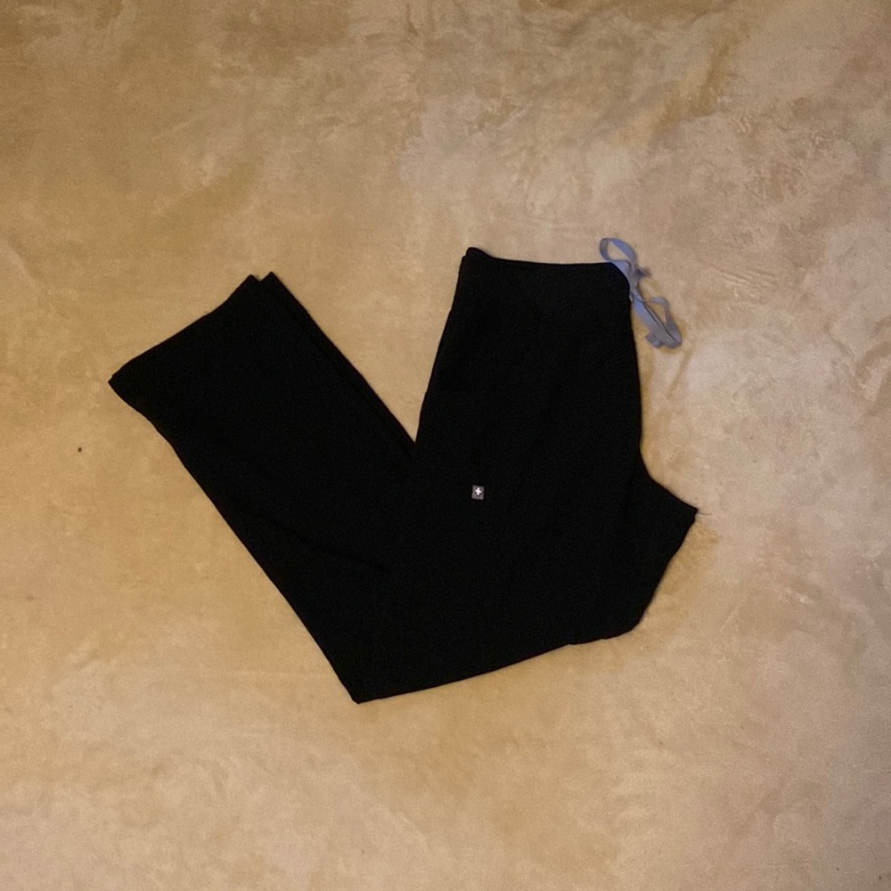 Figs Black Scrub Pants Women’s Medium